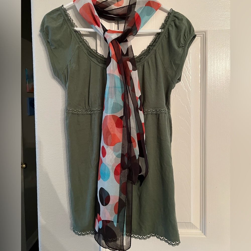 Vintage silk scarf